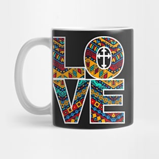 Love Colorful Christian Mug